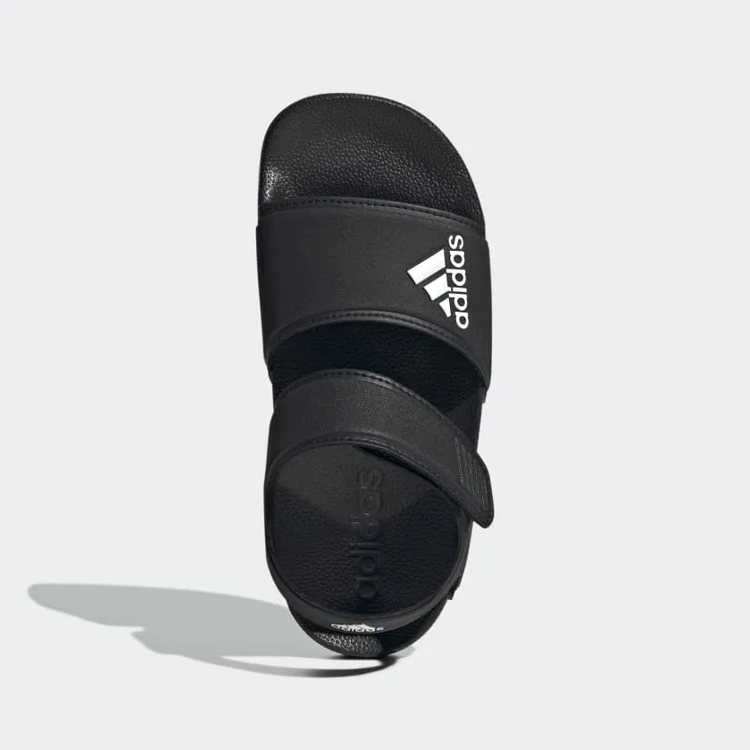 ADIDAS KID'S ADILETTE BLACK SANDAL