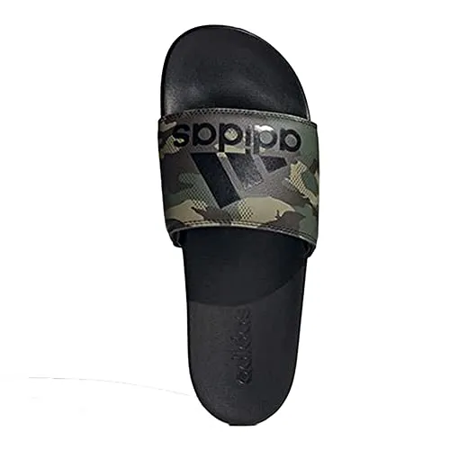 Adidas Unisex Adult Adilette Comfort CBLACK/Carbon Flip-Flop-8 Kids UK (GW1053)