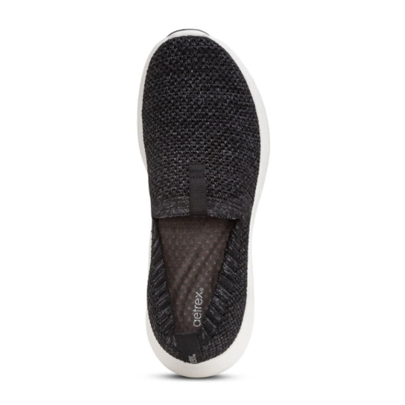 Aetrex Angie Slip On Sneaker (Women) - Black