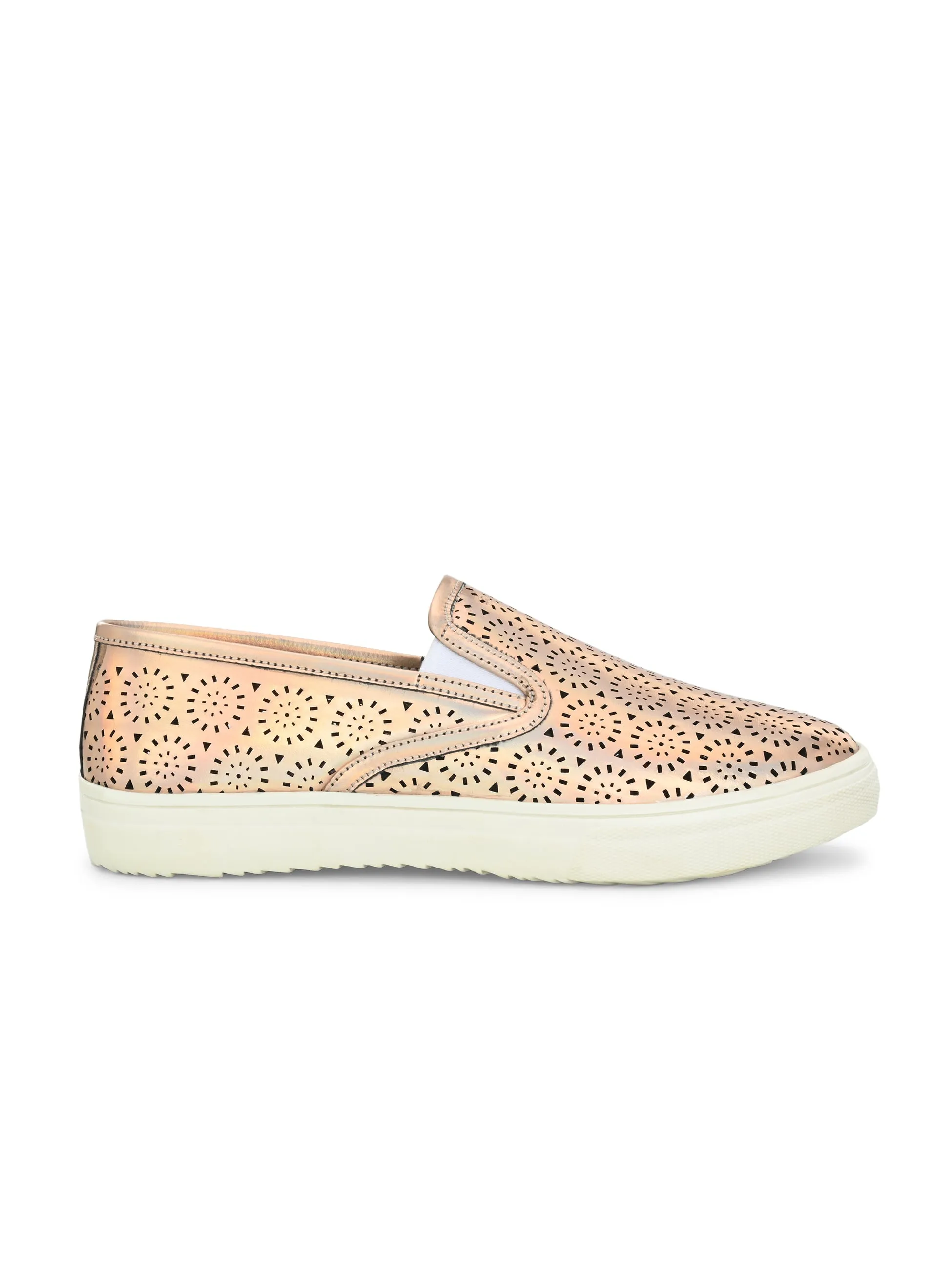 Aurora Women Copper Slip-Ons