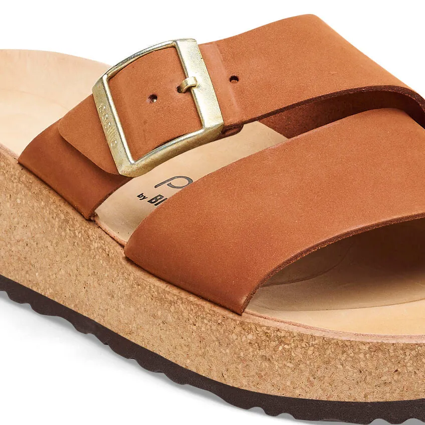 Birkenstock Almina Nubuck Leather Pecan Women's