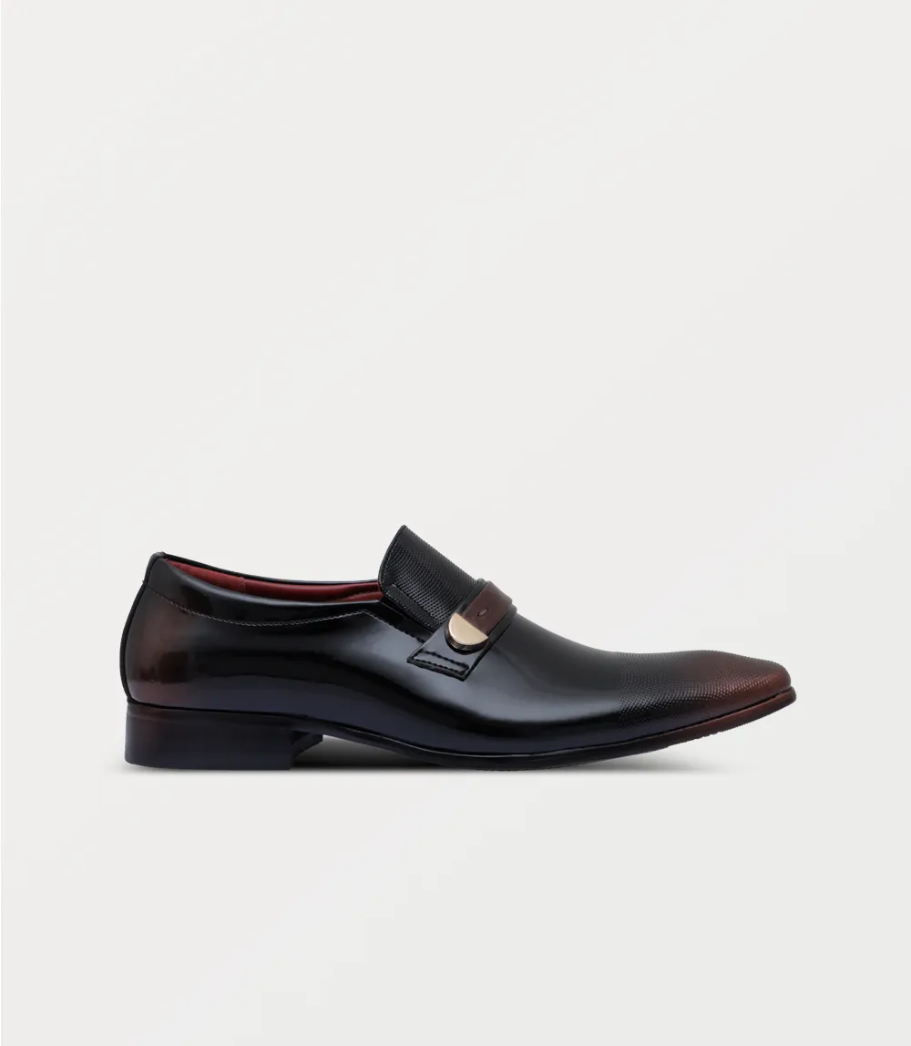 BM6798-COFFEE-Men Slip On