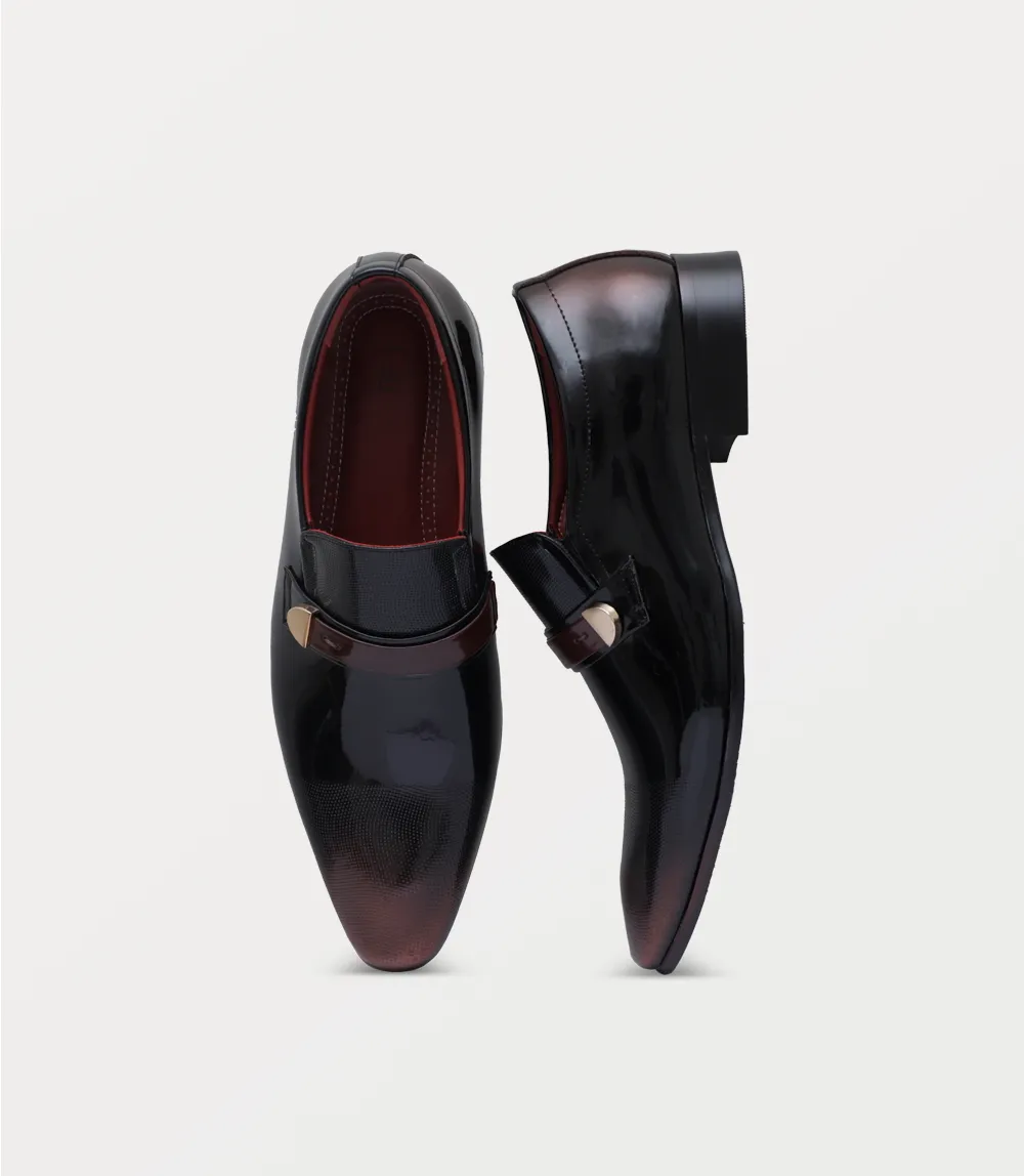 BM6798-COFFEE-Men Slip On