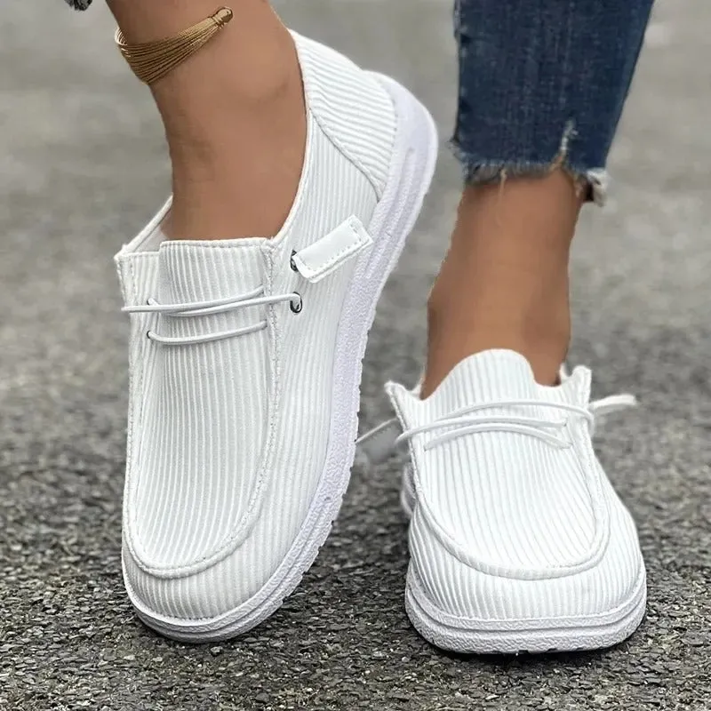 Breathable Canvas Sneakers for Women