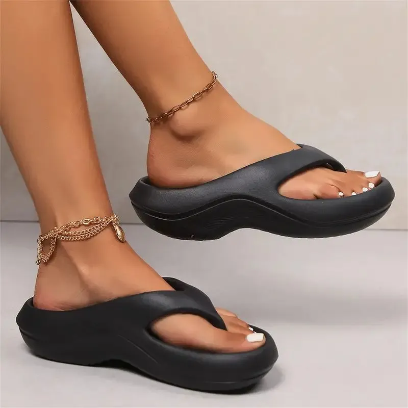 Comfortable Platform Flip Flops for Women