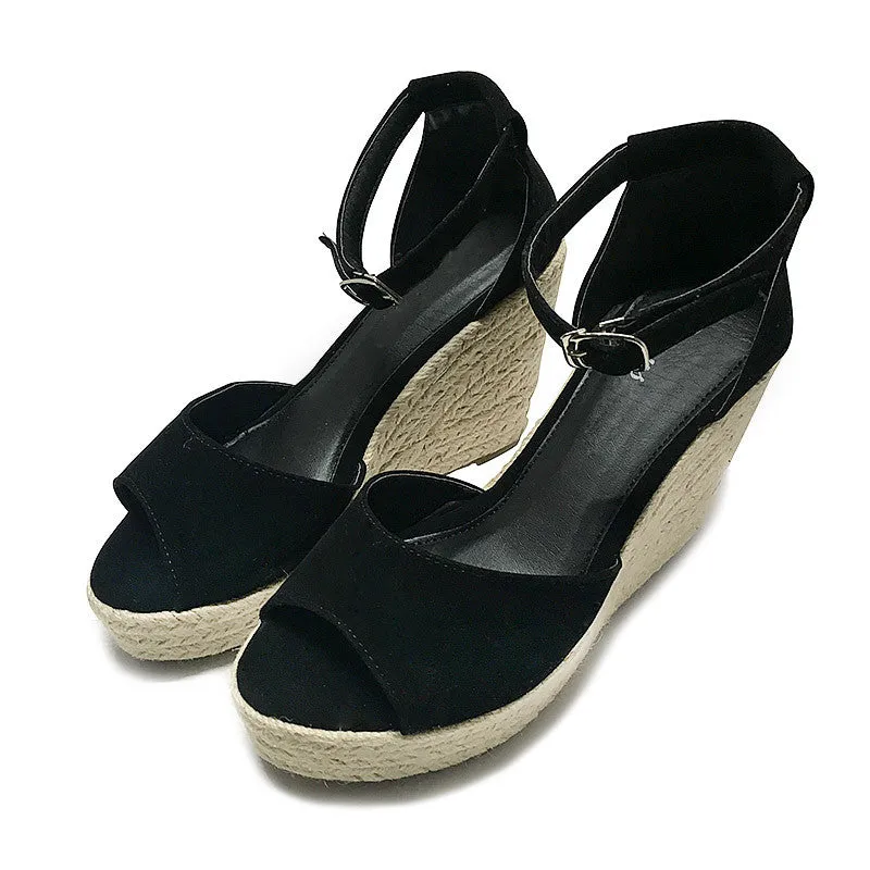 Comfortable Wedge High Platform Open Toe Women Sandals