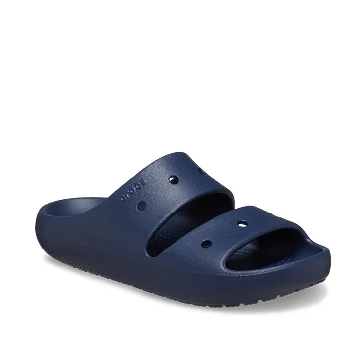 CROCS V2 NAVY SLIDES