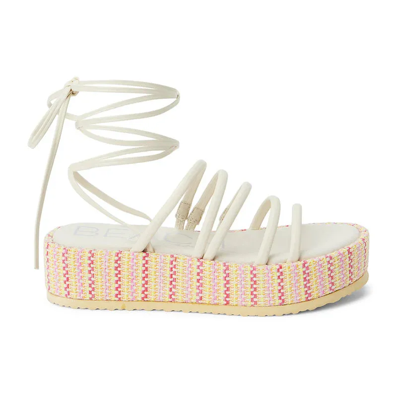 Eli Platform Sandal - Ivory