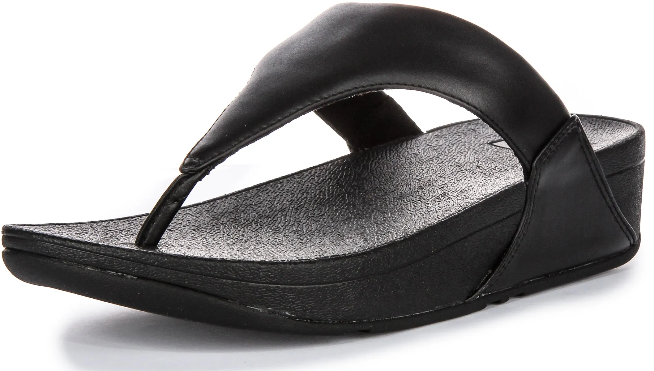 Fitflop Lulu Leather In Black For Women