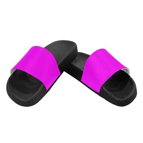 Flip-Flop Sandals, Hot Pink Women's Slides