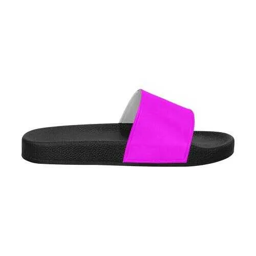 Flip-Flop Sandals, Hot Pink Women's Slides