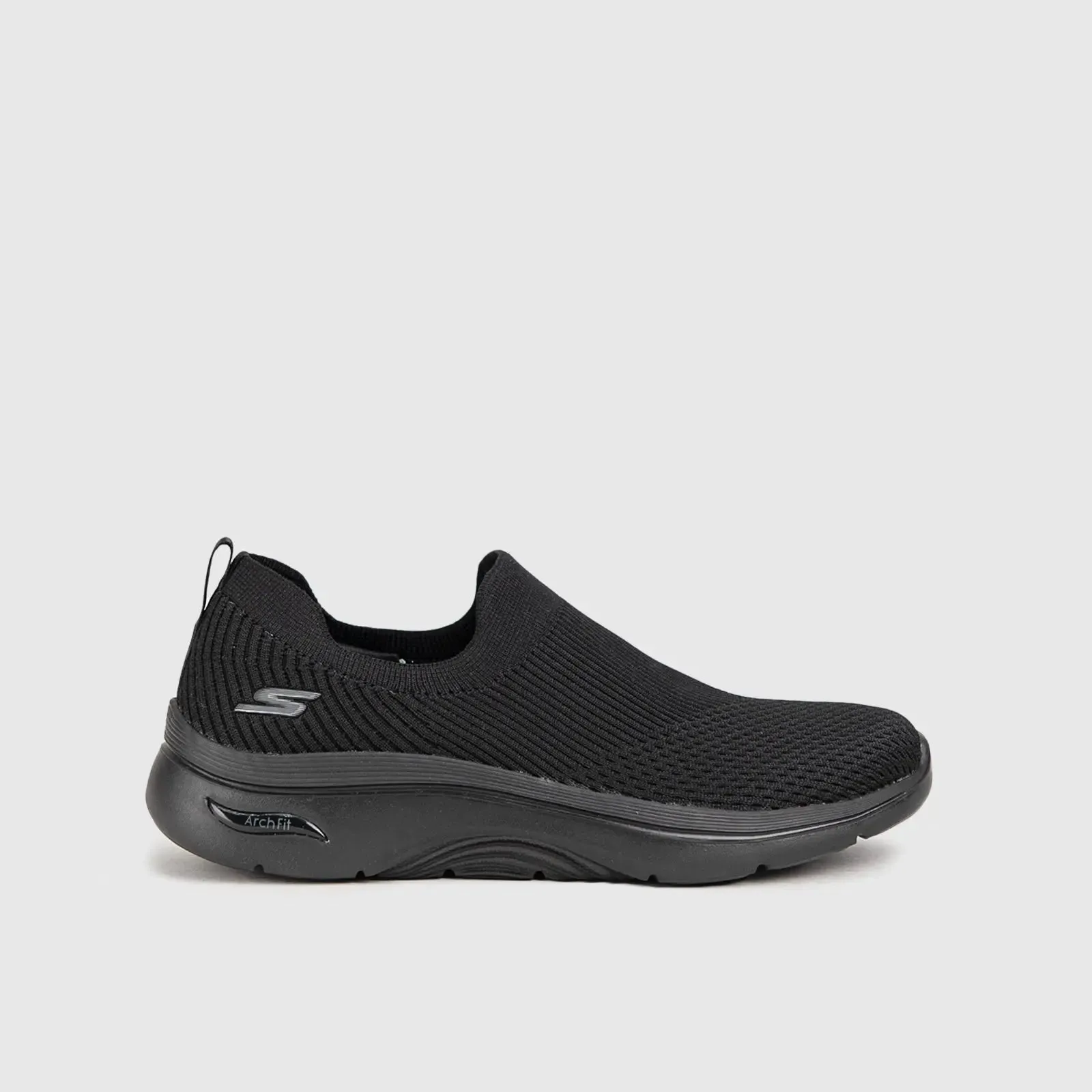 Go Walk Arch Fit 2.0 Comfort Slip Ons Black 125300