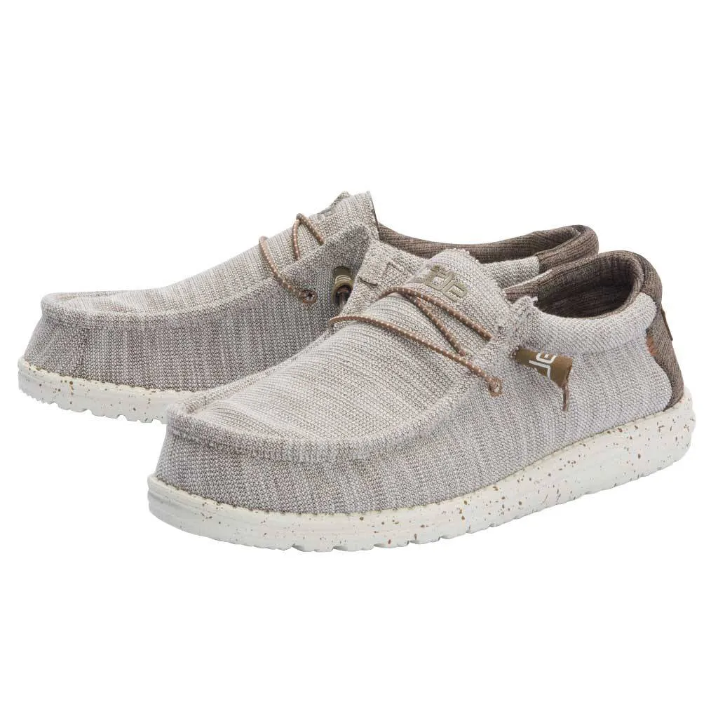 Hey Dude Men's Wally Stretch Limestone Shoes