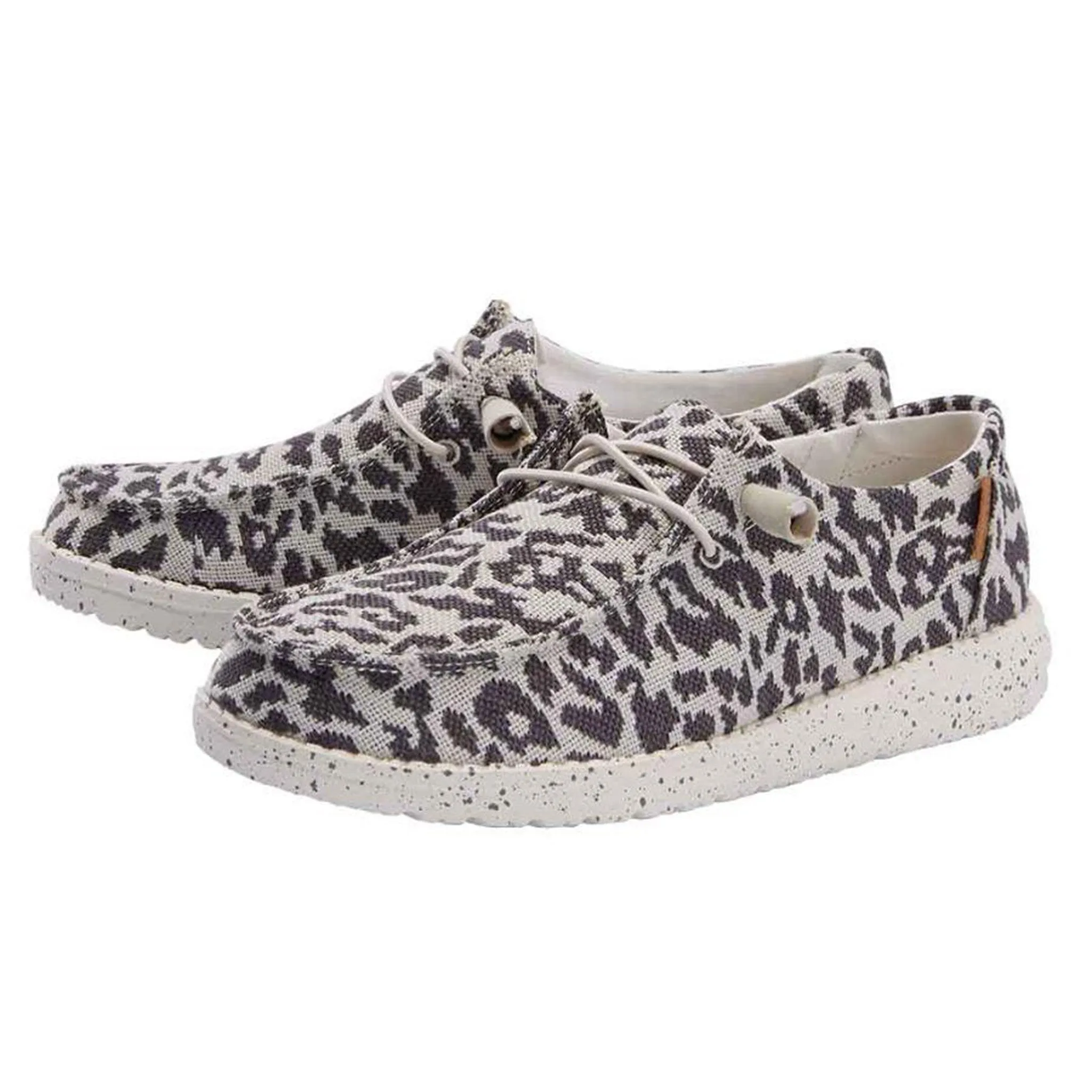 Hey Dude Wendy Cheetah Grey