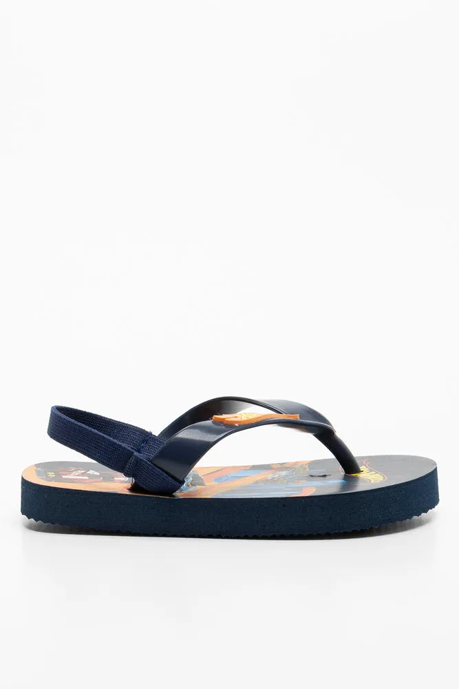 Hot Wheels Flip Flop Navy