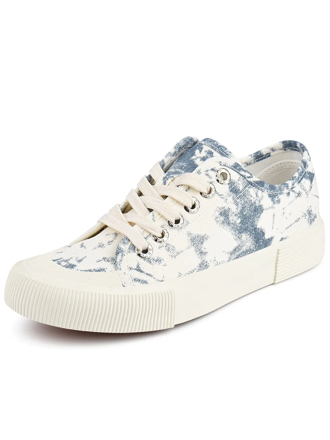 JENN ARDOR Women Canvas Fashion Low-Top Sneakers