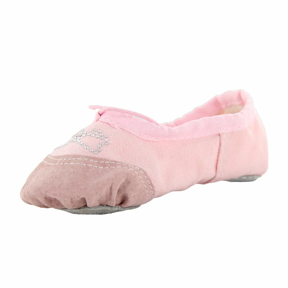 Kid Girl's Practice Ballet Dancing Yoga Shoes