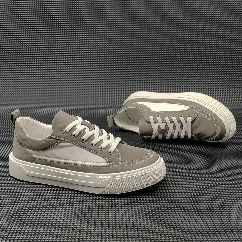 Men Fashion Breathable Canvas Casual Sneakers