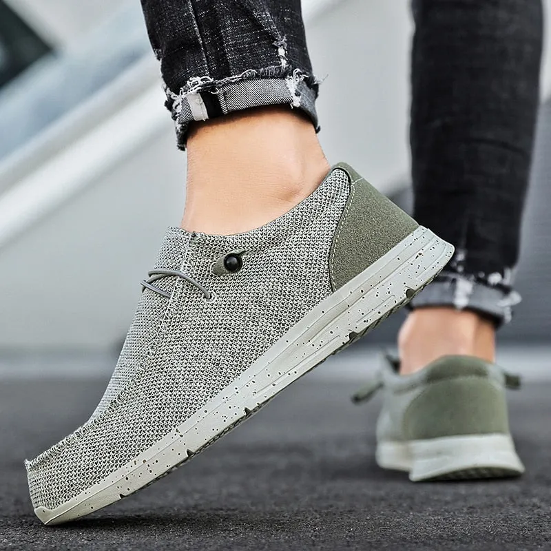 Men's Breathable Canvas Shoes