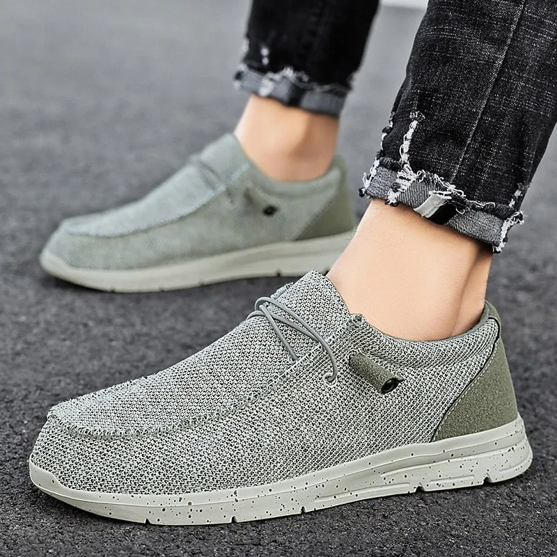 Men's Breathable Canvas Shoes