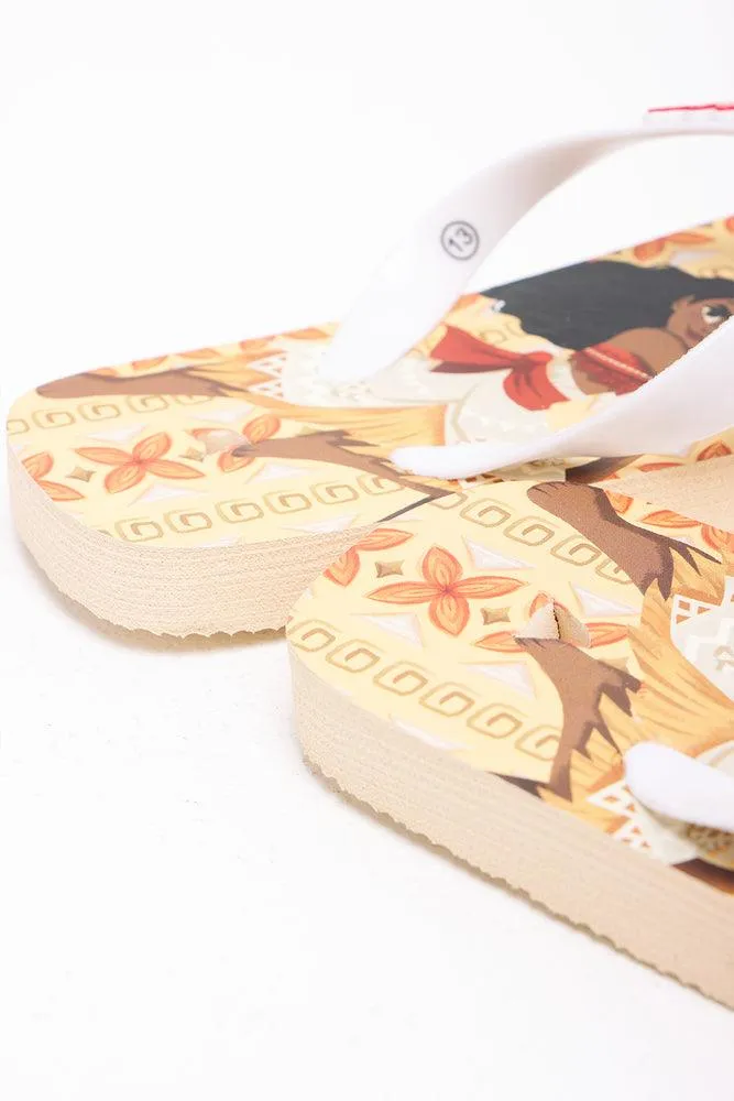 Moana Flip Flop White