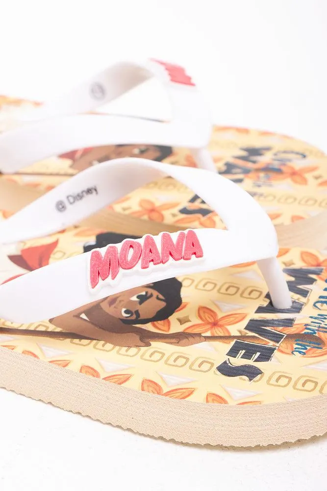 Moana Flip Flop White