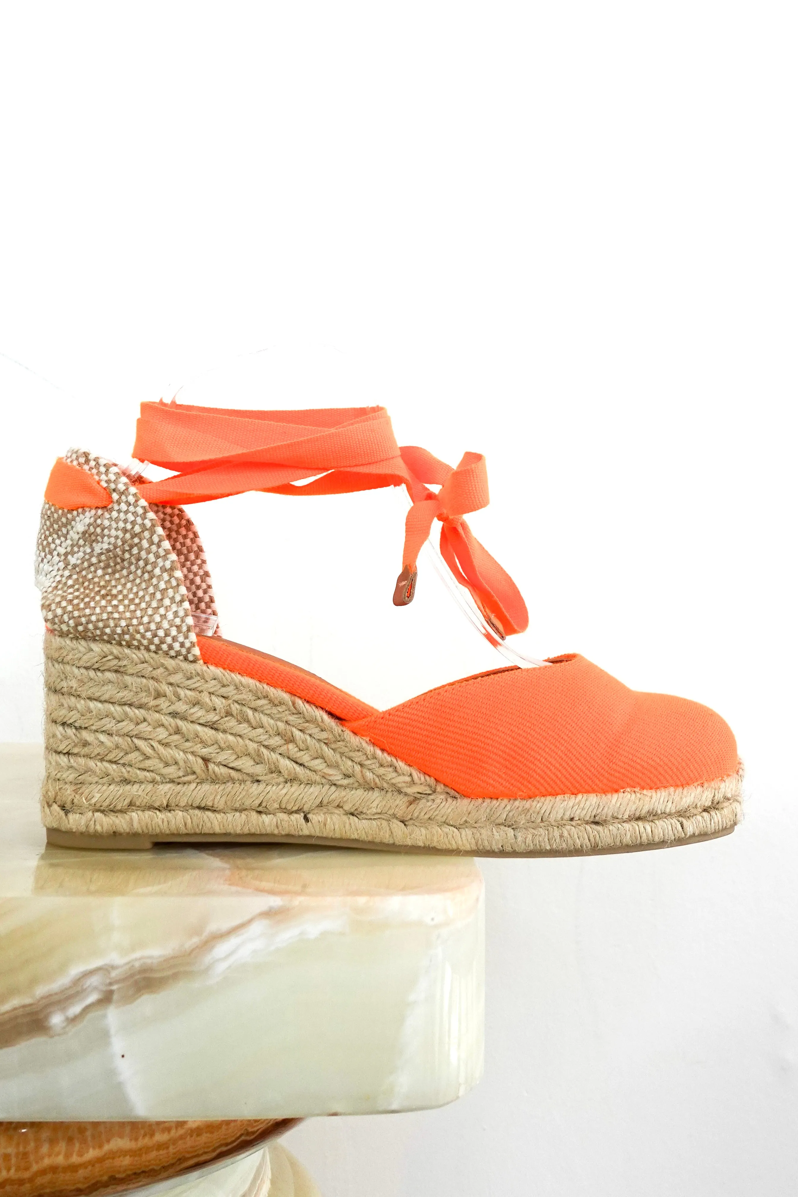 Neon Carina espadrilles