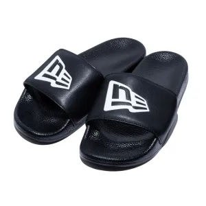 NEW ERA® Brand AX20 Men's Slides Sandals - Black and White