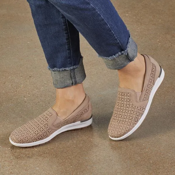 Orleans Light Taupe Nubuck Casual Shoes