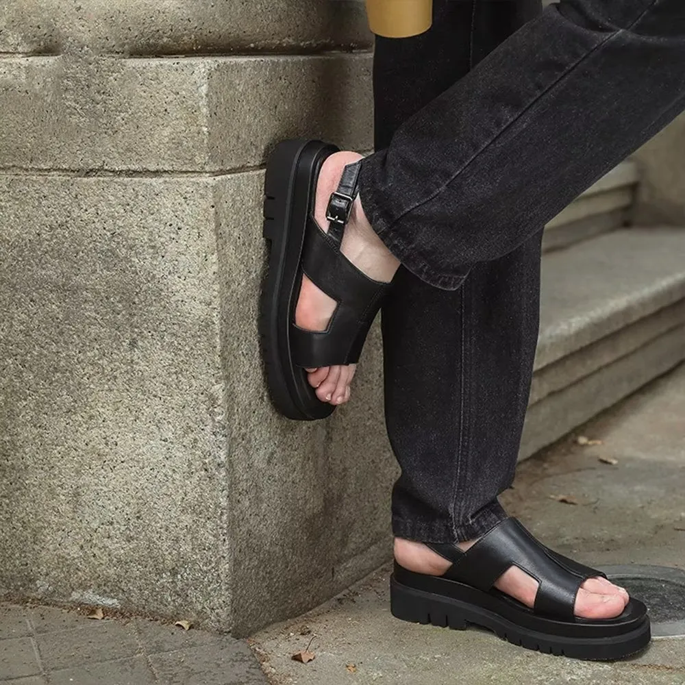 Ostranuxe Buckle Sandals