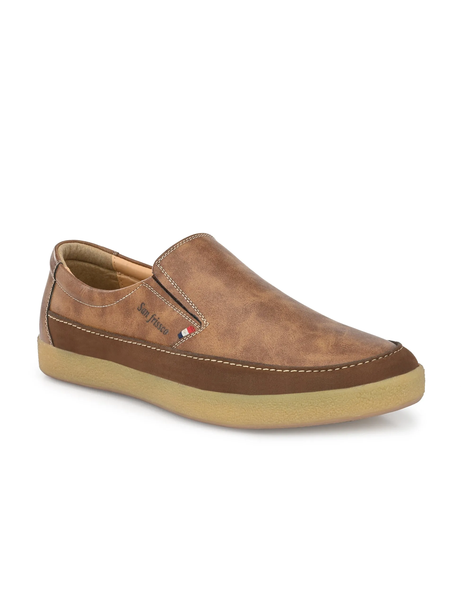 Randall Brown Slip-On Sneakers