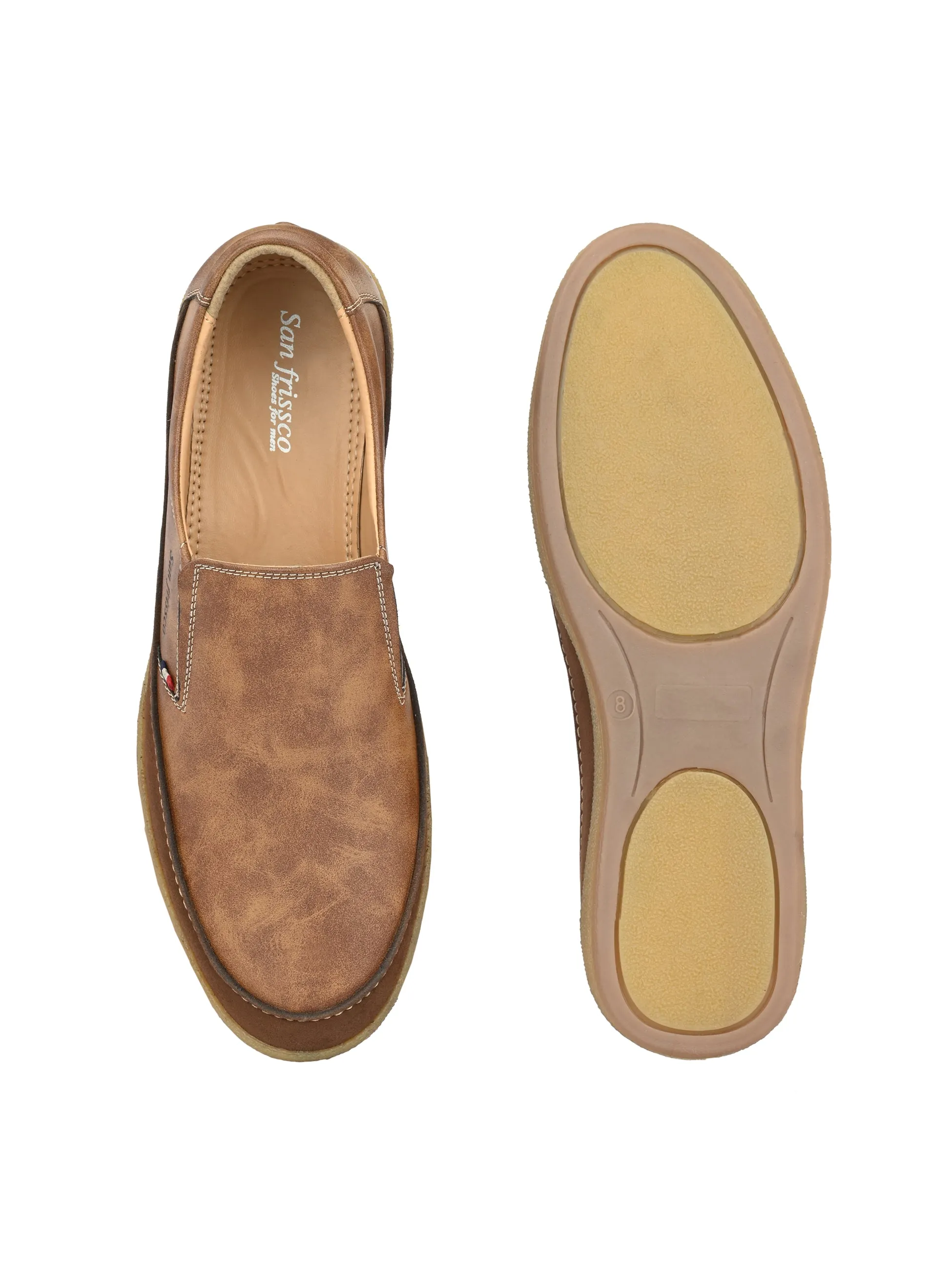 Randall Brown Slip-On Sneakers