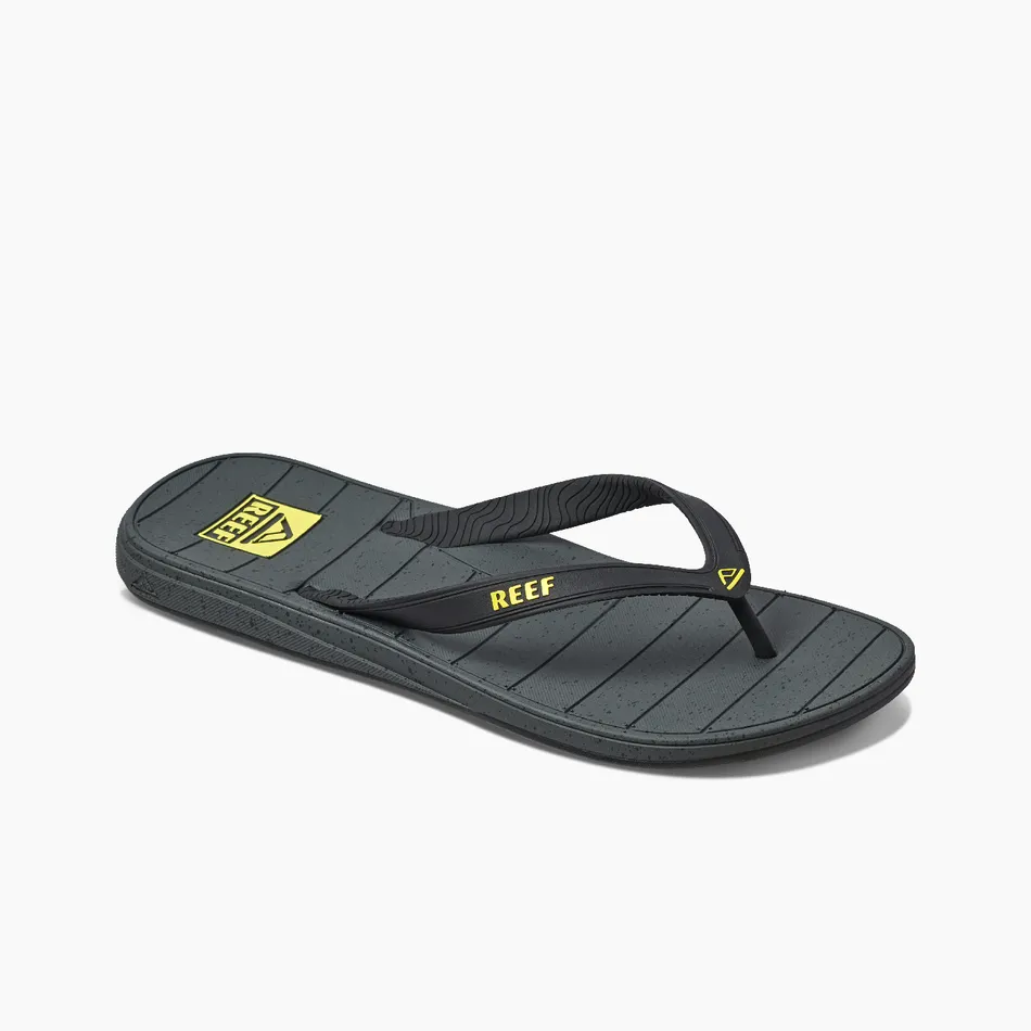 Reef Switchfoot LX Flip Flops - Grey/Yellow