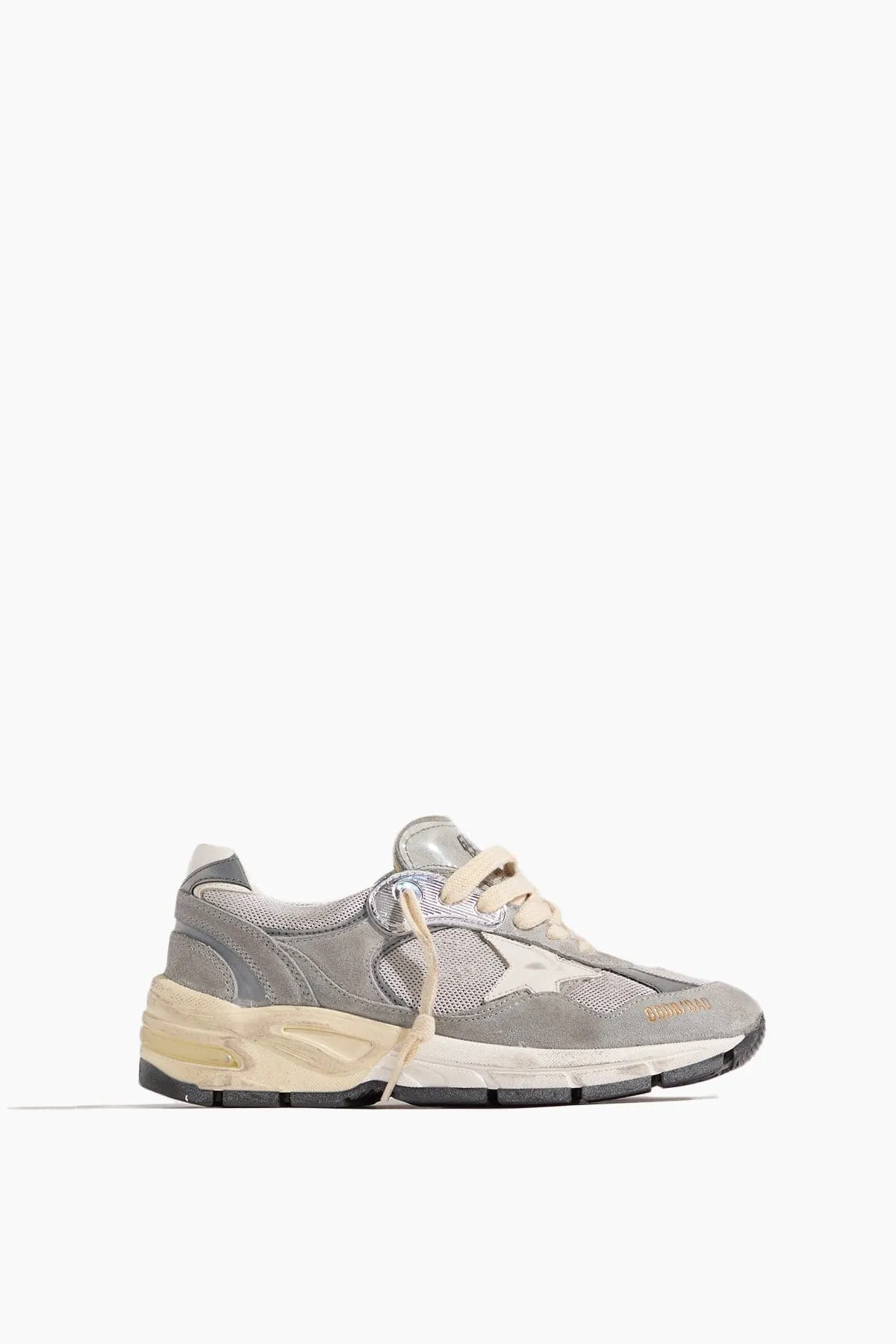 Running Dad Sneaker in Grey/Silver/White