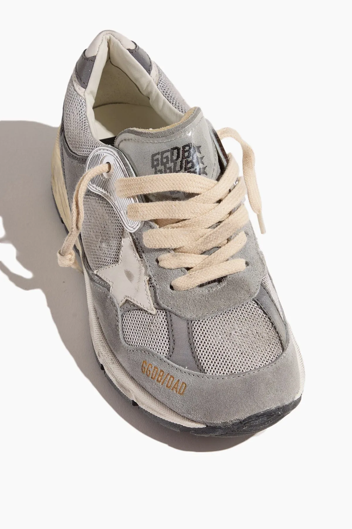 Running Dad Sneaker in Grey/Silver/White