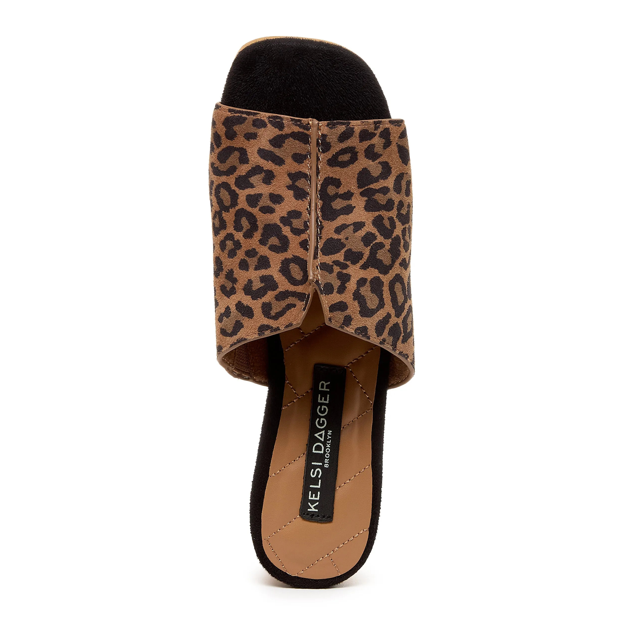 Ryan Leopard Platform Slide Sandal