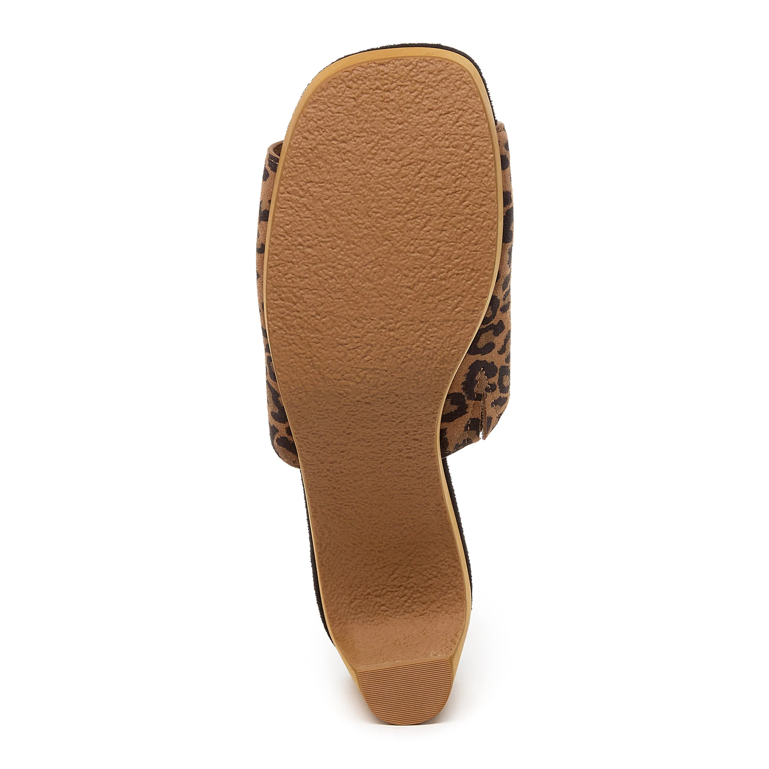 Ryan Leopard Platform Slide Sandal