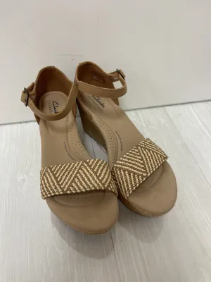 Sandals Heels Wedge By Clarks  Size: 8