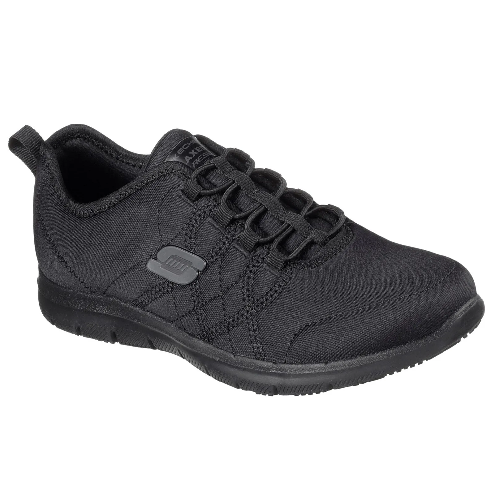 Skechers Workwear Ghenter Srelt Occupational Shoes OB Black