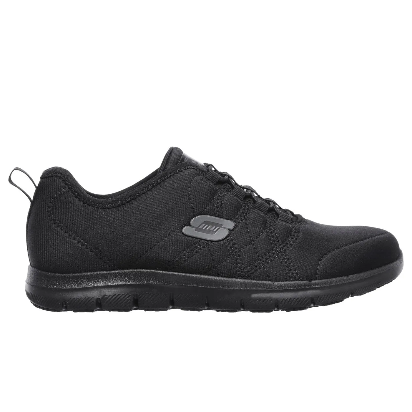 Skechers Workwear Ghenter Srelt Occupational Shoes OB Black