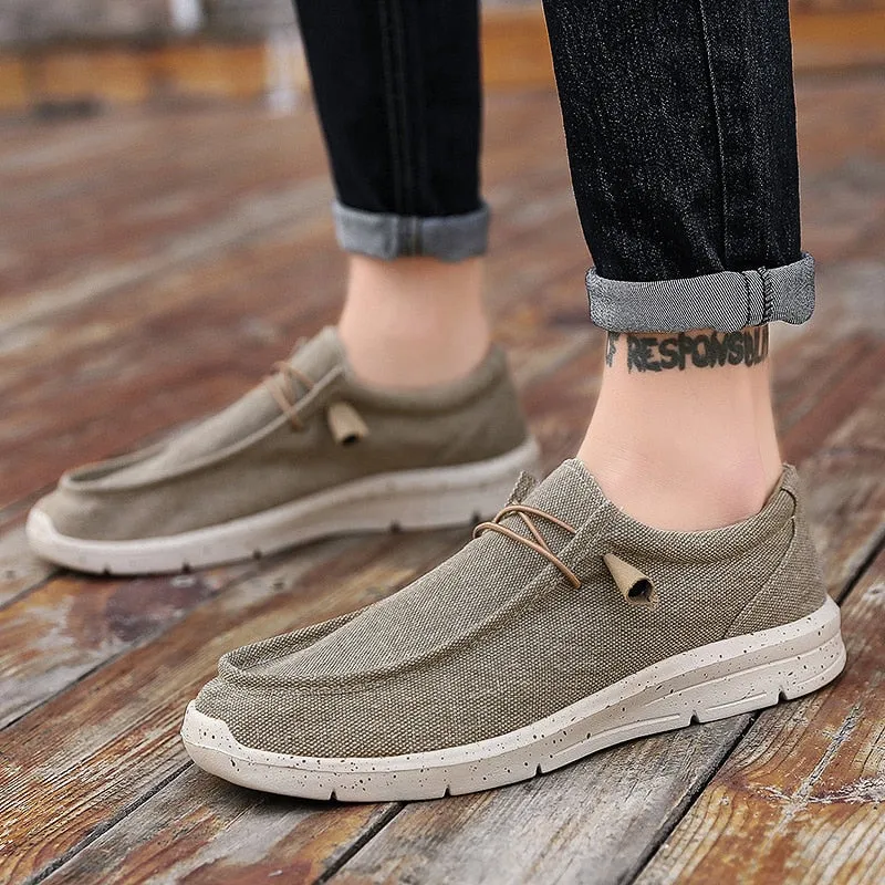 Spring Summer Men's Canvas Shoes