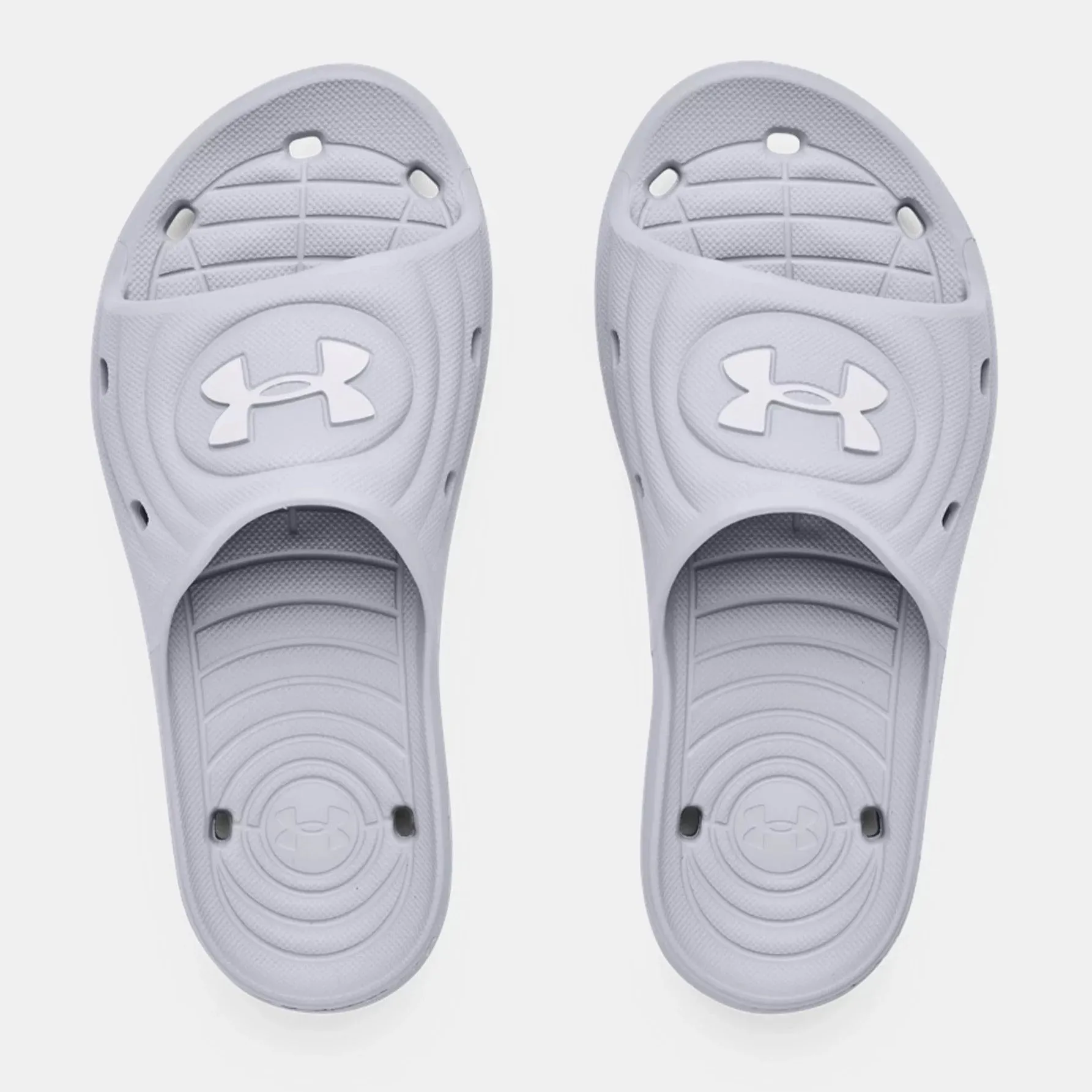 Under Armour Mod Grey Locker IV Slide