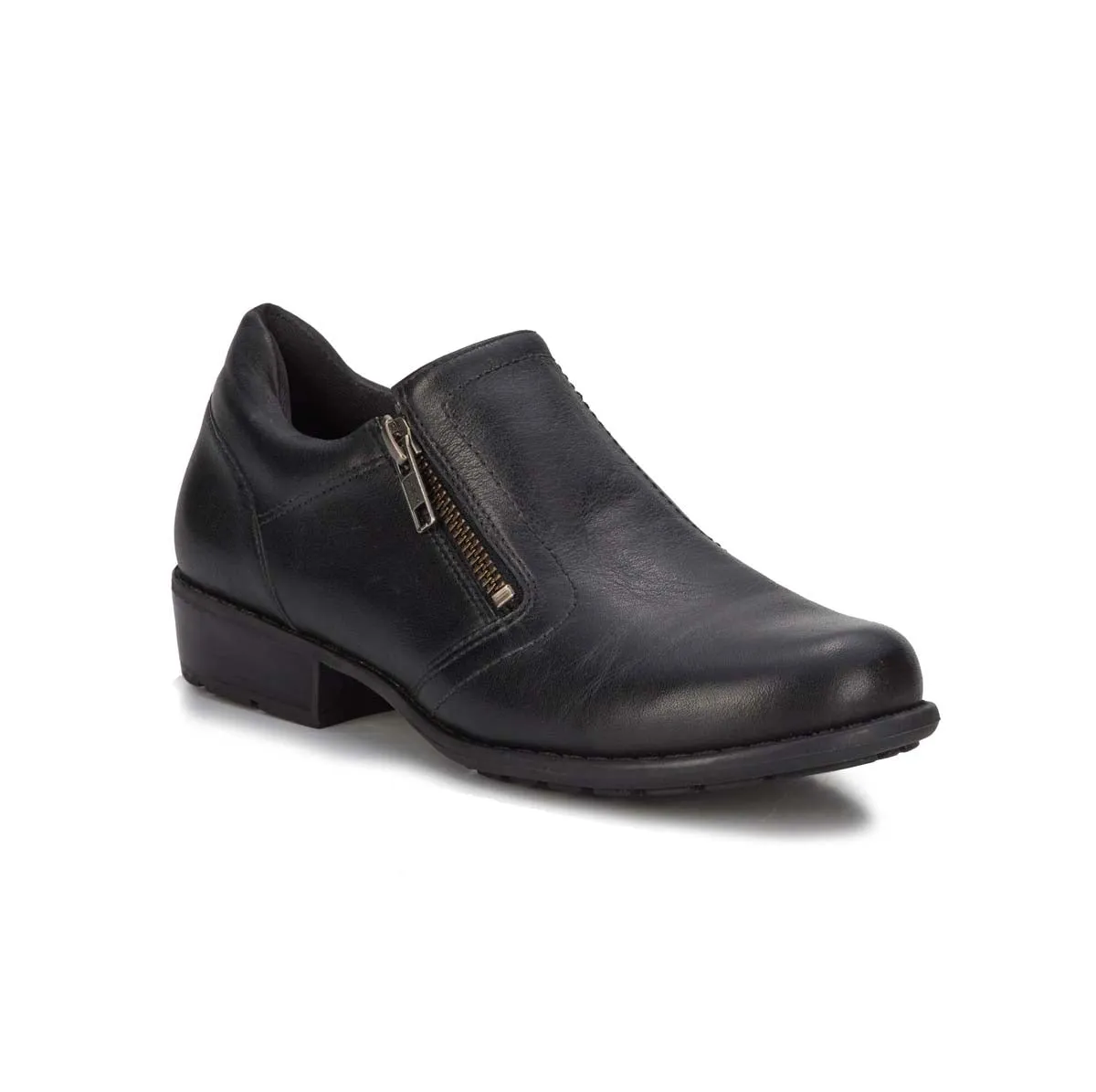 Walking Cradles Wc Layton Women Slip-on Shoes In Black Nappa Leather