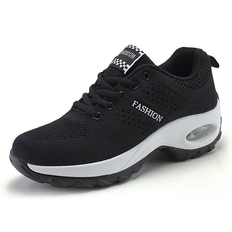 Women Platform Shoes Breathable Lightweight Sneakers For Cushion Woman Casual