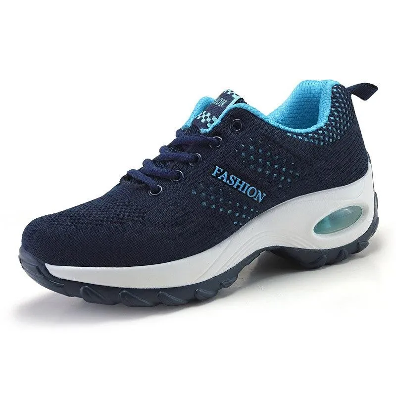 Women Platform Shoes Breathable Lightweight Sneakers For Cushion Woman Casual